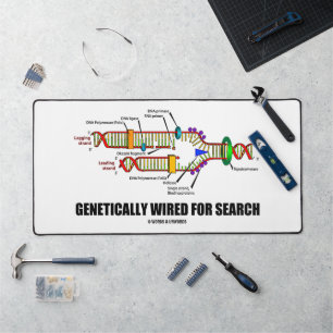 Genetisch bekabeld voor Humor voor DNA-replicatie  Bureaumat