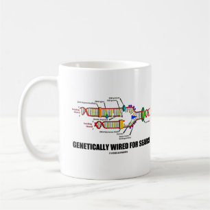 Genetisch bekabeld voor Humor voor DNA-replicatie  Koffiemok