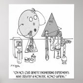 Genetisch Cartoon 0313 Poster (Voorkant)