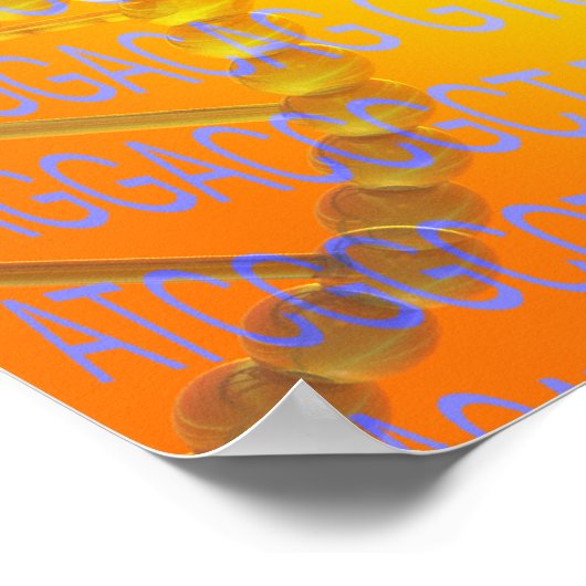 Genetisch onderzoek poster (Hoek)