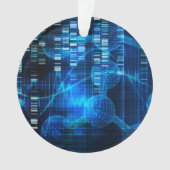 Genetisch wetenschappelijk onderzoek als Abstracte Ornament (voorkant)