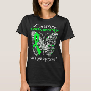 Genetische aandoeningen Bewustmaking Maand Ribbon  T-shirt