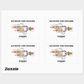 Genetische adviseur Inside (DNA-replicatie) Rechthoekige Sticker (Vel)