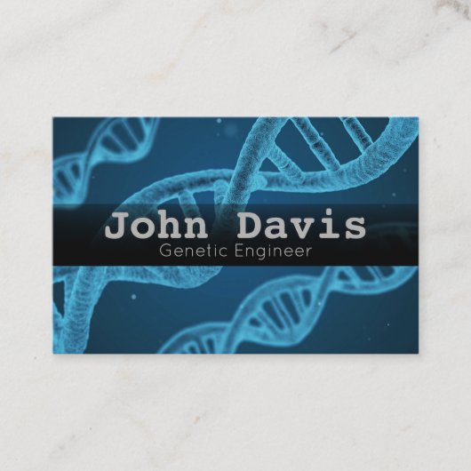 Genetische Engineer visitekaartje (Voorkant)