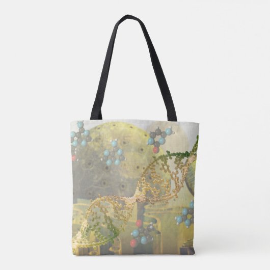 Genetische engineering tote bag (Achterkant)