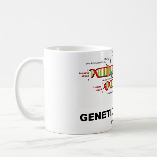 Genetische ingenieur (DNA-replicatie) Koffiemok (Links)