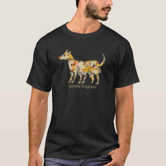 genetische ingenieur t-shirt (Voorkant)