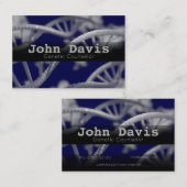 Genetische raadadviseur-visitekaartje visitekaartje (Voorkant / Achterkant)