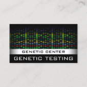 genetische tests-Visitekaartje voor genonderzoek Visitekaartje (Voorkant)