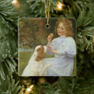 Geneugten van hoop van William Henry Gore Keramisch Ornament
