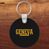 Geneva High School Softbal Sleutelhanger (Voorkant)