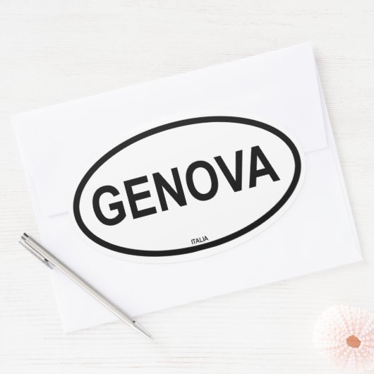 GENEVA OVALE STICKER (Envelop)