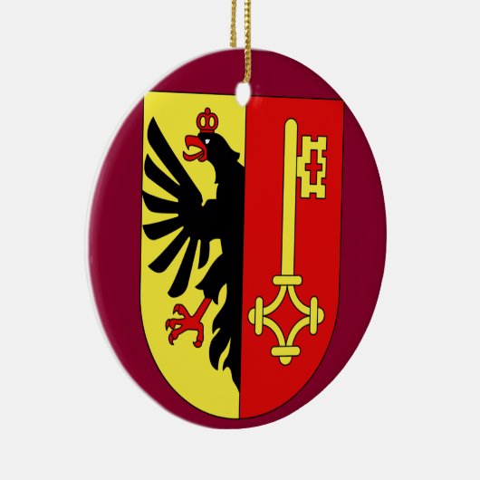 Geneva, Switzerland Christmas Ornament (Rechts)