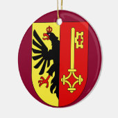 Geneva, Switzerland Christmas Ornament (Links)