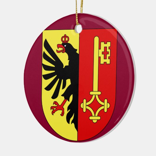 Geneva, Switzerland Christmas Ornament (Links)