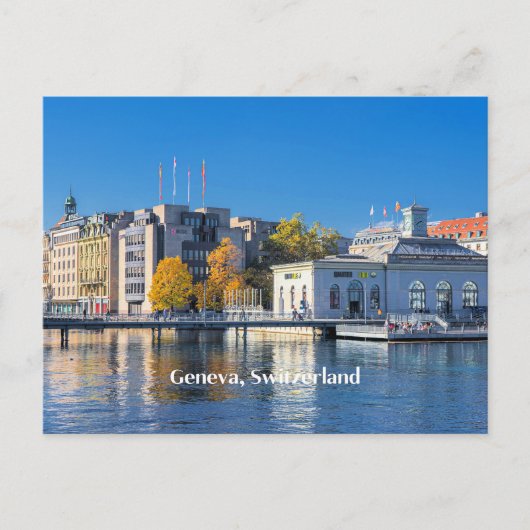 Geneva, Zwitserland Briefkaart (Voorkant)
