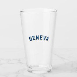 Genève, Arch Zwitserland Glas