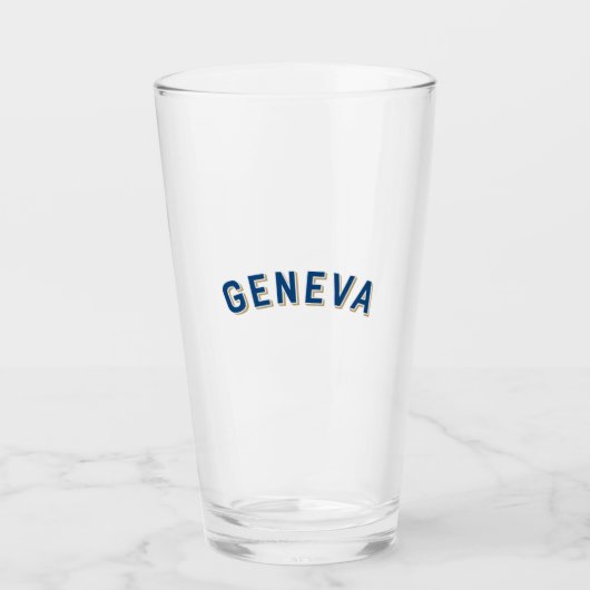 Genève, Arch Zwitserland Glas (Voorkant)