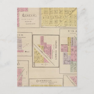 Genève, Atlanta, Dexter, Grand Summit, Kansas Briefkaart