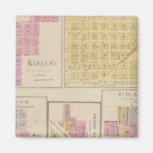 Genève, Atlanta, Dexter, Grand Summit, Kansas Magneet