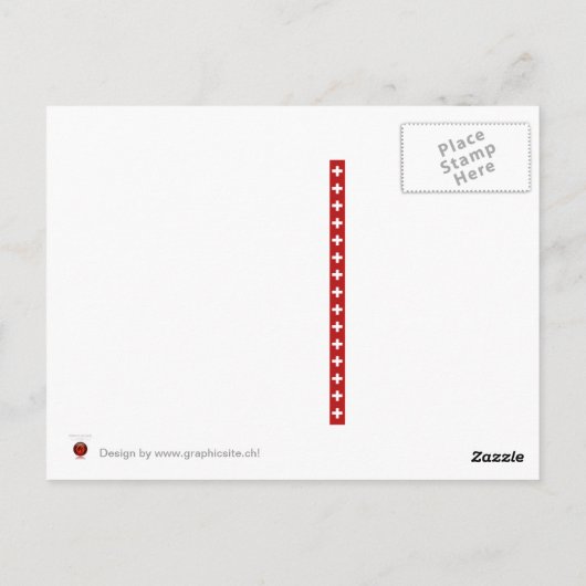 Genève - Briefkaart (Achterkant)