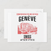 Genève Briefkaart (Voorkant / Achterkant)
