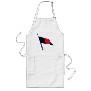 Genève Burgee Apron Lang Schort