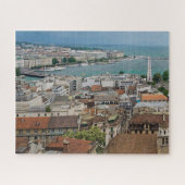 Geneve Cityscape Jigsaw Puzzle Legpuzzel (Horizontaal)