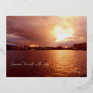 Genève Folie Feestdagen Briefkaart