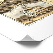 Genève, IL Panorama - 1869 Poster (Hoek)