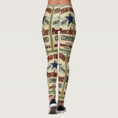 Genève Illinois Bennett Milling Company Pancake Leggings (Achterkant)
