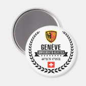 Genève Magneet (Voorkant / Achterkant)