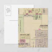 Genève, Nebraska Briefkaart (Voorkant / Achterkant)