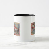 Genève, New York - grote lettertjes Mok (Midden)