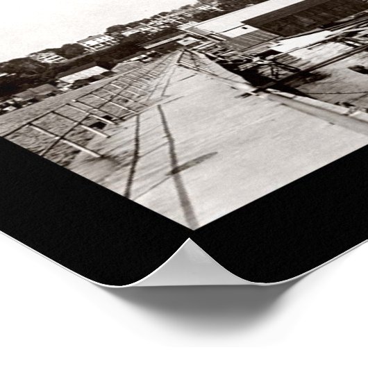 Geneve NY Waterfront Foto 1909 Poster (Hoek)