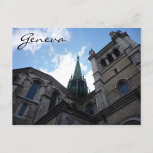 genève pierre cathedraal briefkaart