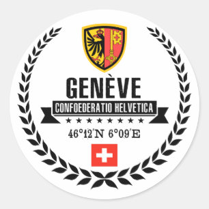 Genève Ronde Sticker