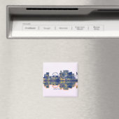 Genève Skyline Magneet (Insitu (Vaatwasser))