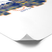 Genève Skyline Poster (Hoek)