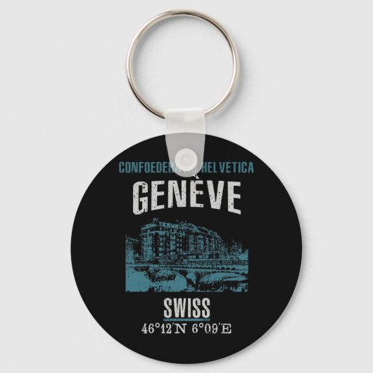 Genève Sleutelhanger (Voorkant)