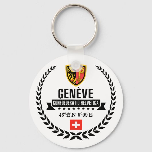Genève Sleutelhanger (Voorkant)