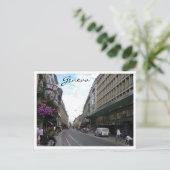 genève street briefkaart (Staand voorkant)