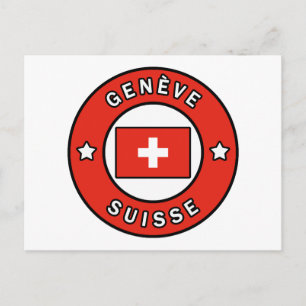 Genève Suisse Briefkaart