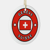 Genève Suisse Keramisch Ornament (Rechts)