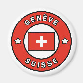 Genève Suisse Magneet (Voorkant)