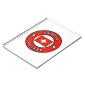 Genève Suisse Notitieboek (Linkerzijde)