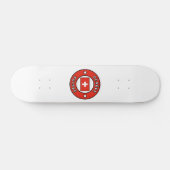 Genève Suisse Persoonlijk Skateboard (Horizontaal)