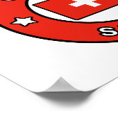 Genève Suisse Poster (Hoek)