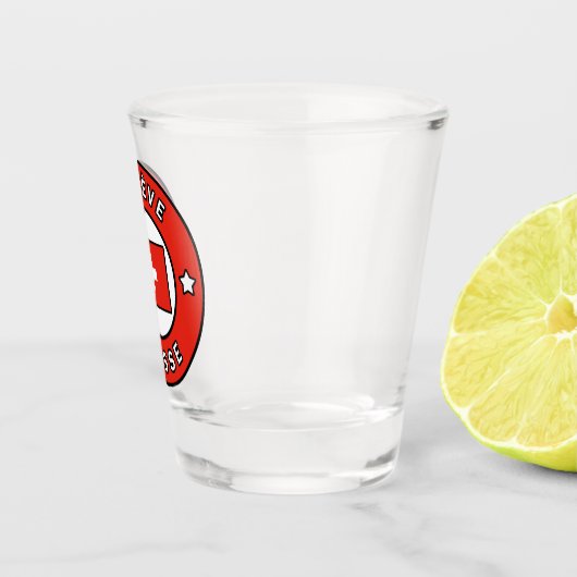 Genève Suisse Shot Glas (Rechts)