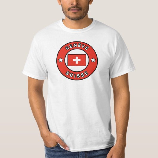 Genève Suisse T-shirt (Voorkant)
